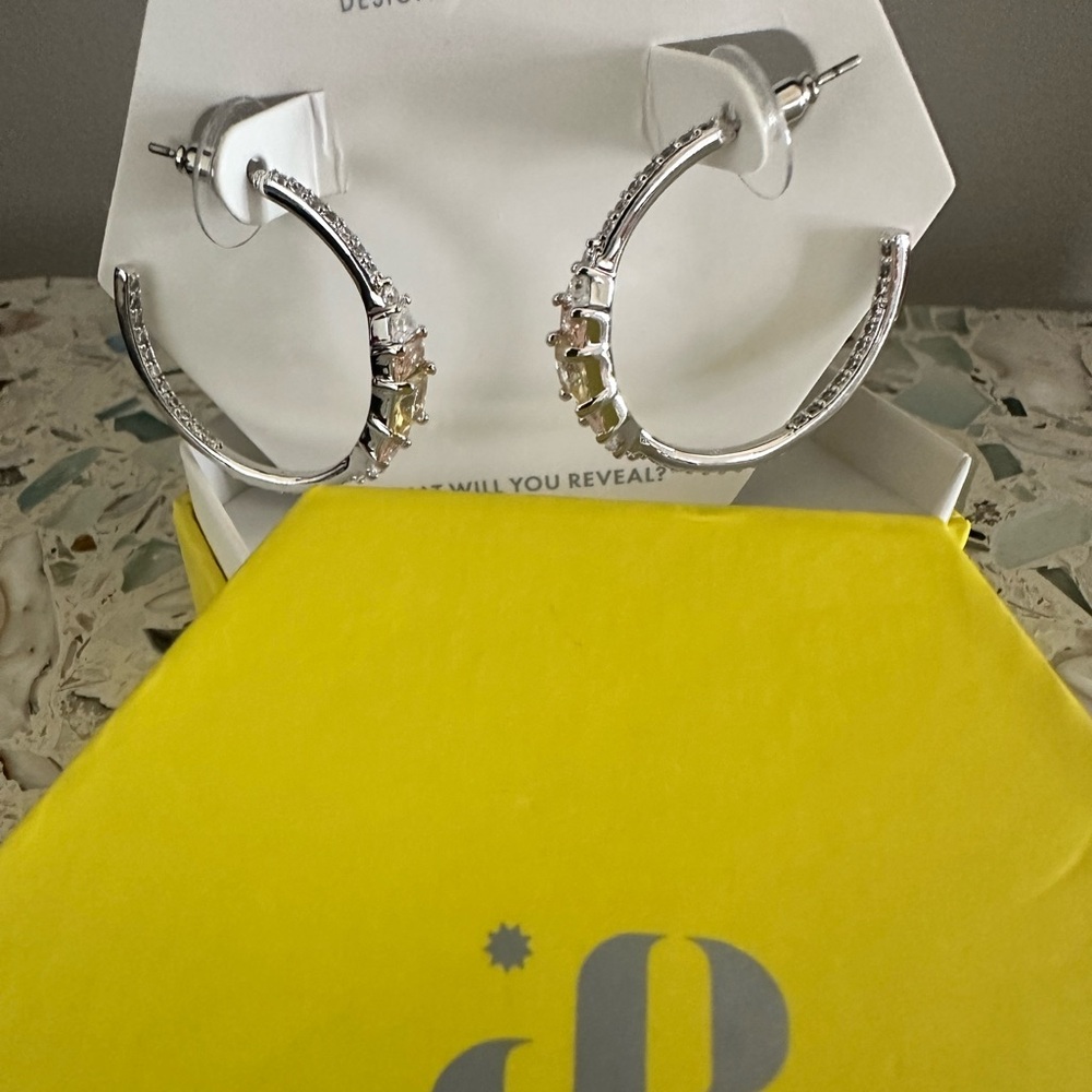 Bomb Party OG Capturing Greatness Hoop Earrings- RBP8517